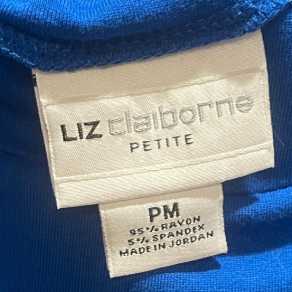 Liz Claiborne Vibrant Blue Maxi Skirt - Picture 2 of 4